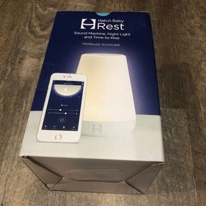 Hatch baby rest sound machin night ligth